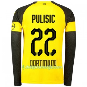 Borussia Dortmund Dres Pulisic 22 Domaći 2018/19 Dugim Rukavima